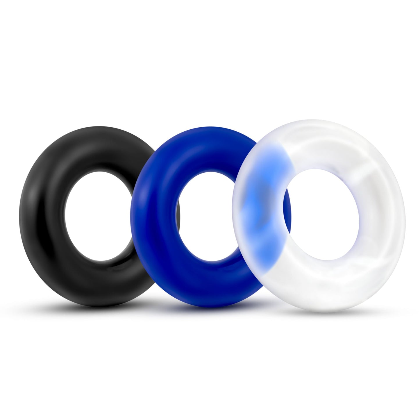Stay Hard Donut Rings - 3 Pack > Cock Ring > Sets - Tophatter Daily Deals