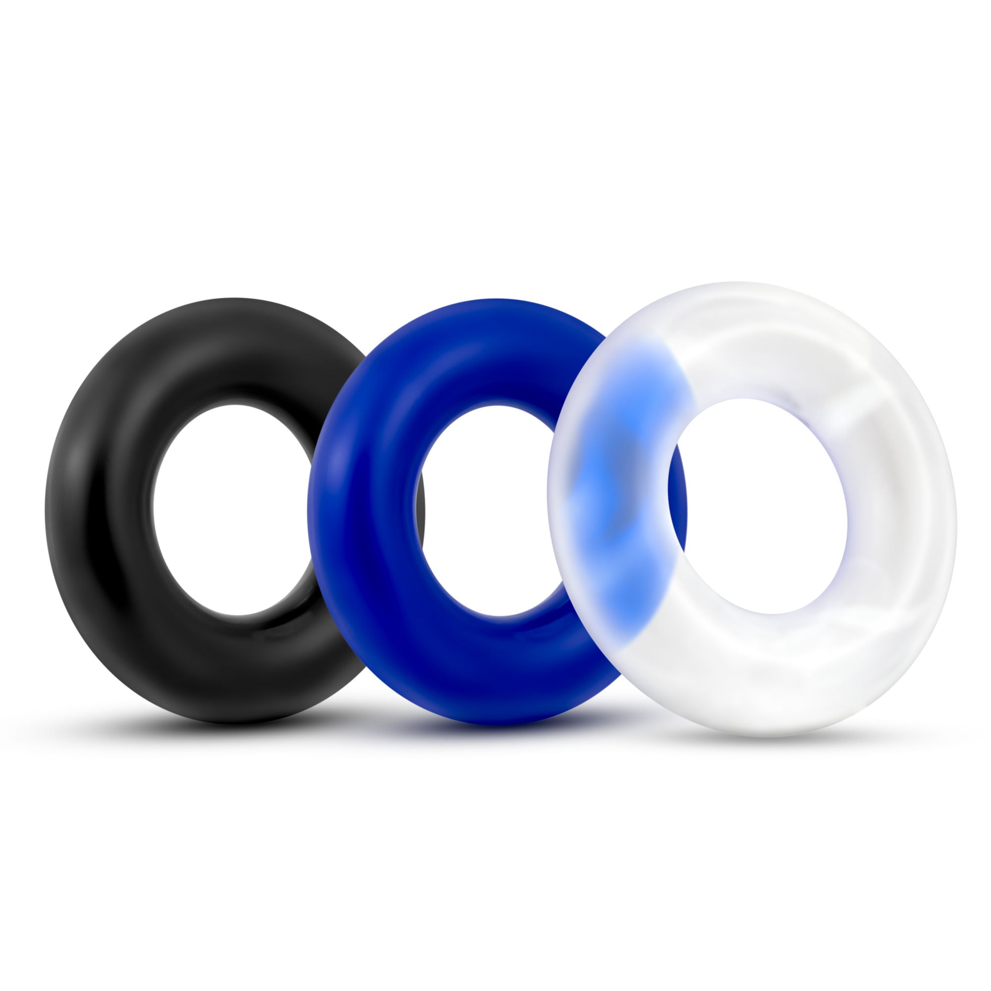 Stay Hard Donut Rings - 3 Pack > Cock Ring > Sets - Tophatter Daily Deals