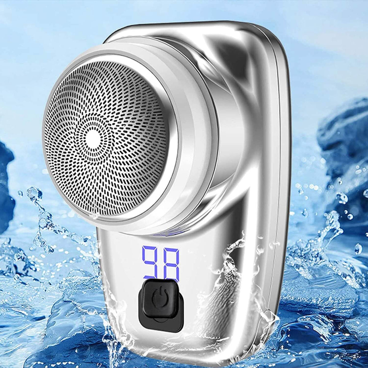 Pocket Size Shaver Wet and Dry Mens Razor Men's Grooming - Tophatter Daily Deals