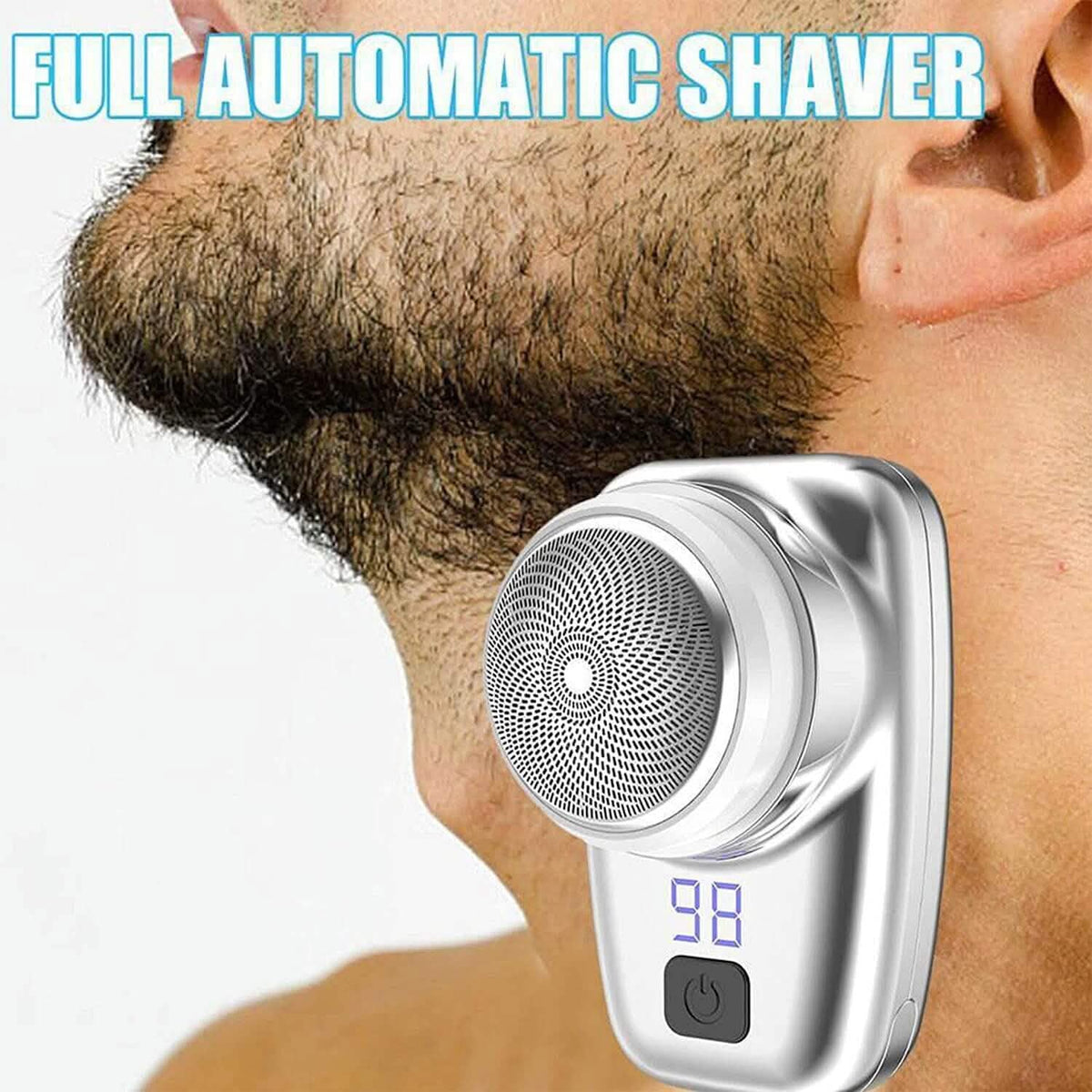 Pocket Size Shaver Wet and Dry Mens Razor Men's Grooming - Tophatter Daily Deals