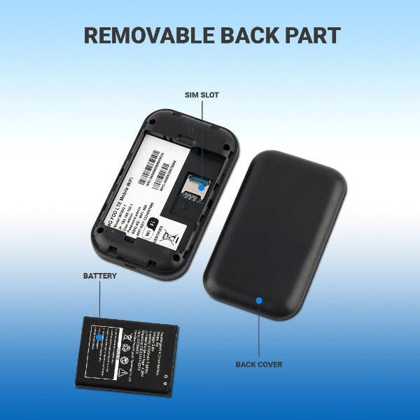 MiFi Device UK - Wireless 4G 5G LTE Mobile Hotspot Router Unlocked-WiFi Portable MiFi Broadband Apparel & Accessories - Tophatter Daily Deals