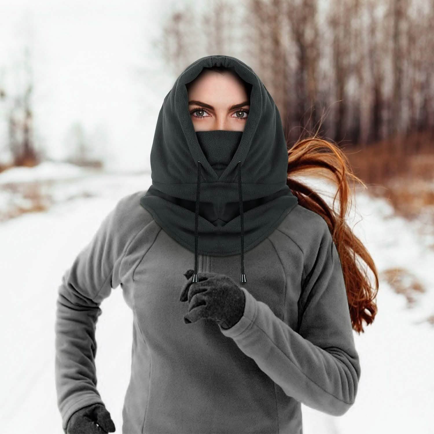 Polar Fleece Ski Mask Winter Thermal Balaclava Hat Hats - Tophatter Daily Deals