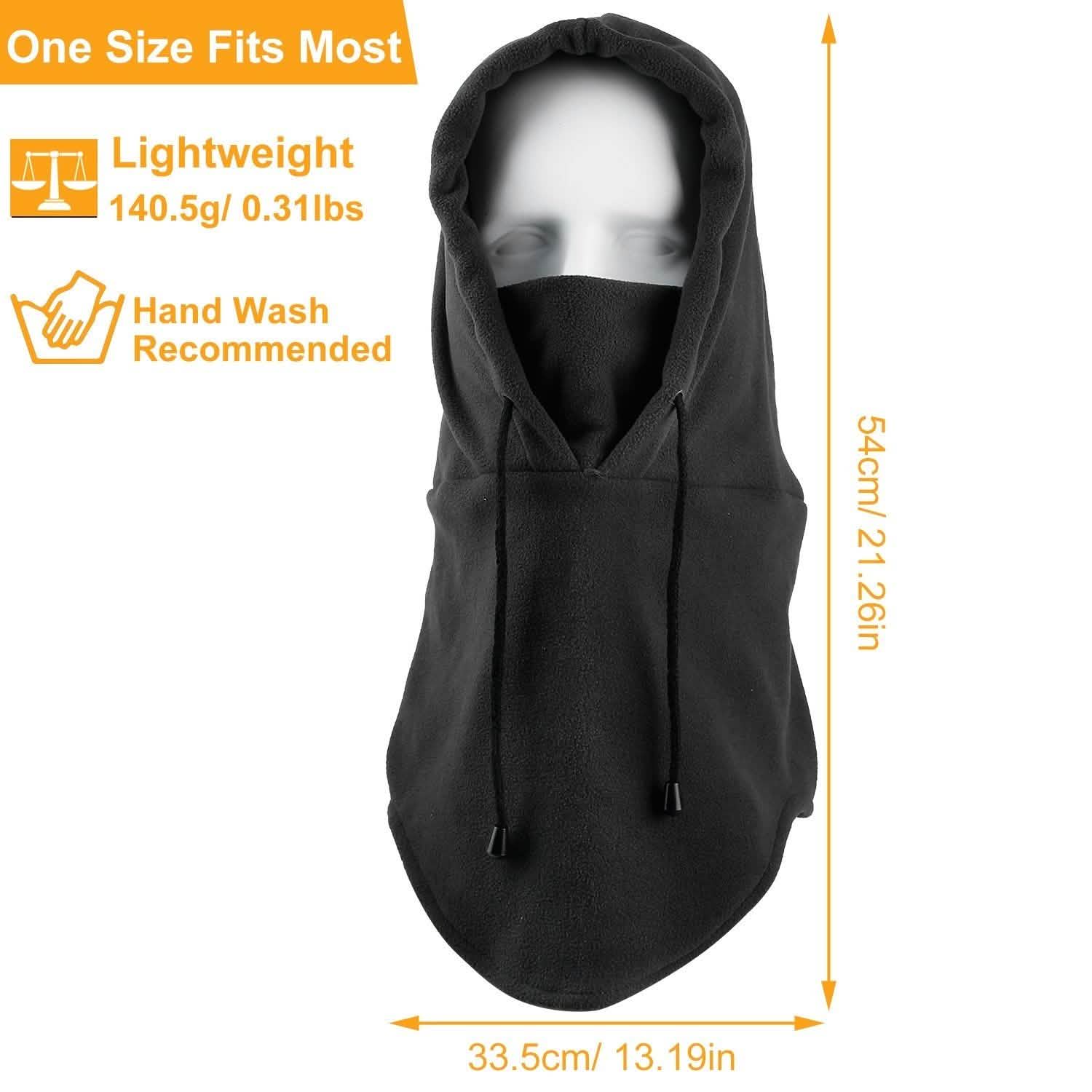 Polar Fleece Ski Mask Winter Thermal Balaclava Hat Hats - Tophatter Daily Deals