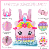 Pop Fidget Unicorn Backpack Toys & Games - Tophatter Daily Deals