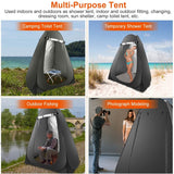 Pop Up Privacy Foldable Tent with Carry Bag Outdoor Recreation - Tophatter Daily Deals