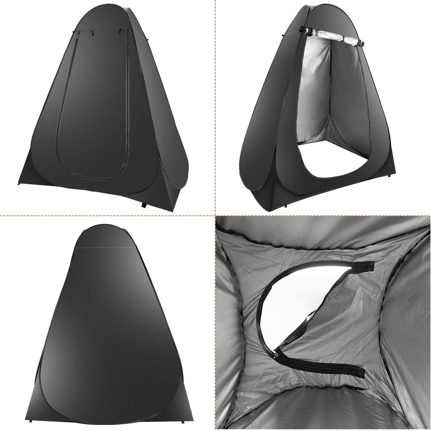 Pop Up Privacy Foldable Tent with Carry Bag Outdoor Recreation - Tophatter Daily Deals