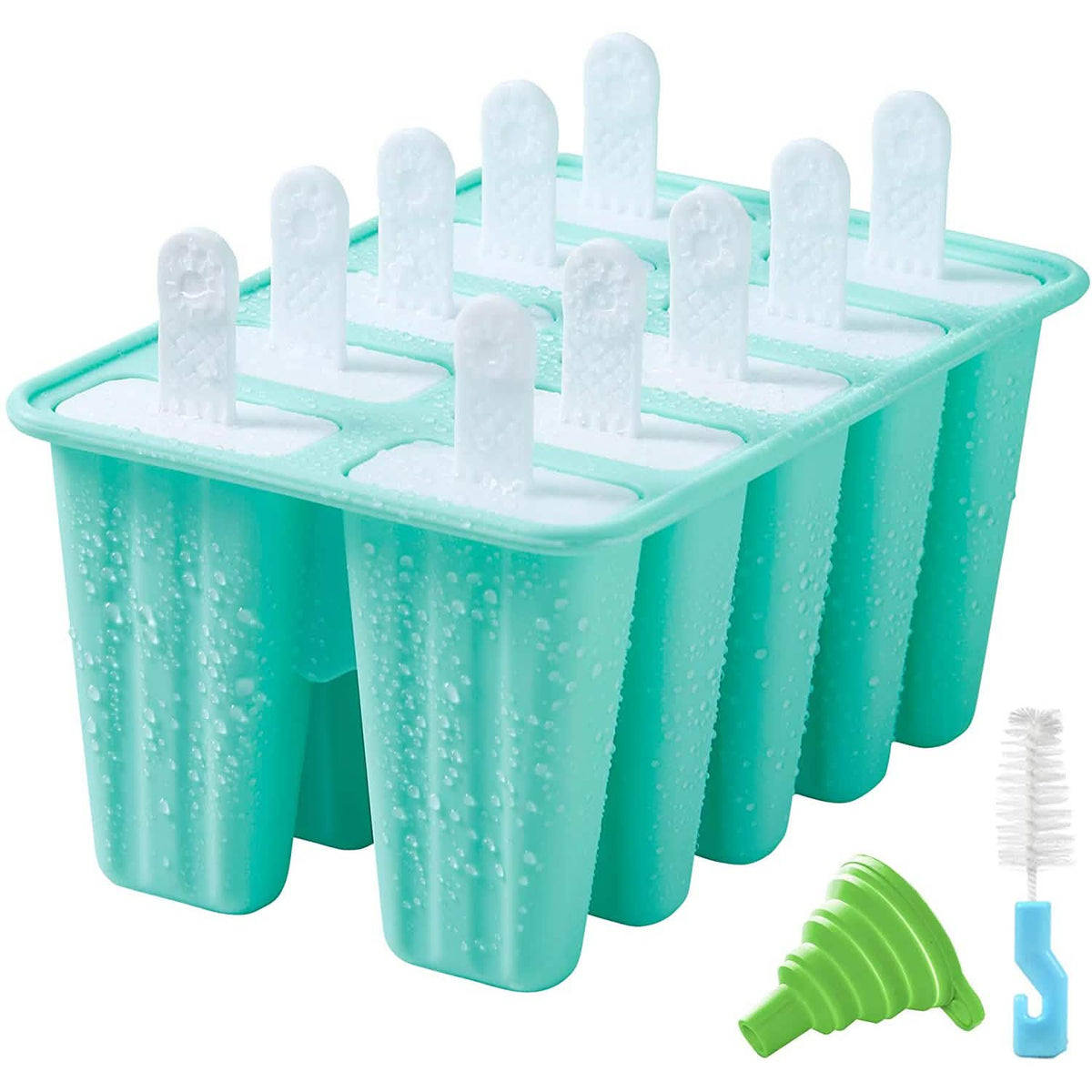 Popsicle Molds Silicone Ice Pop Molds Kitchen Tools & Gadgets - Tophatter Daily Deals