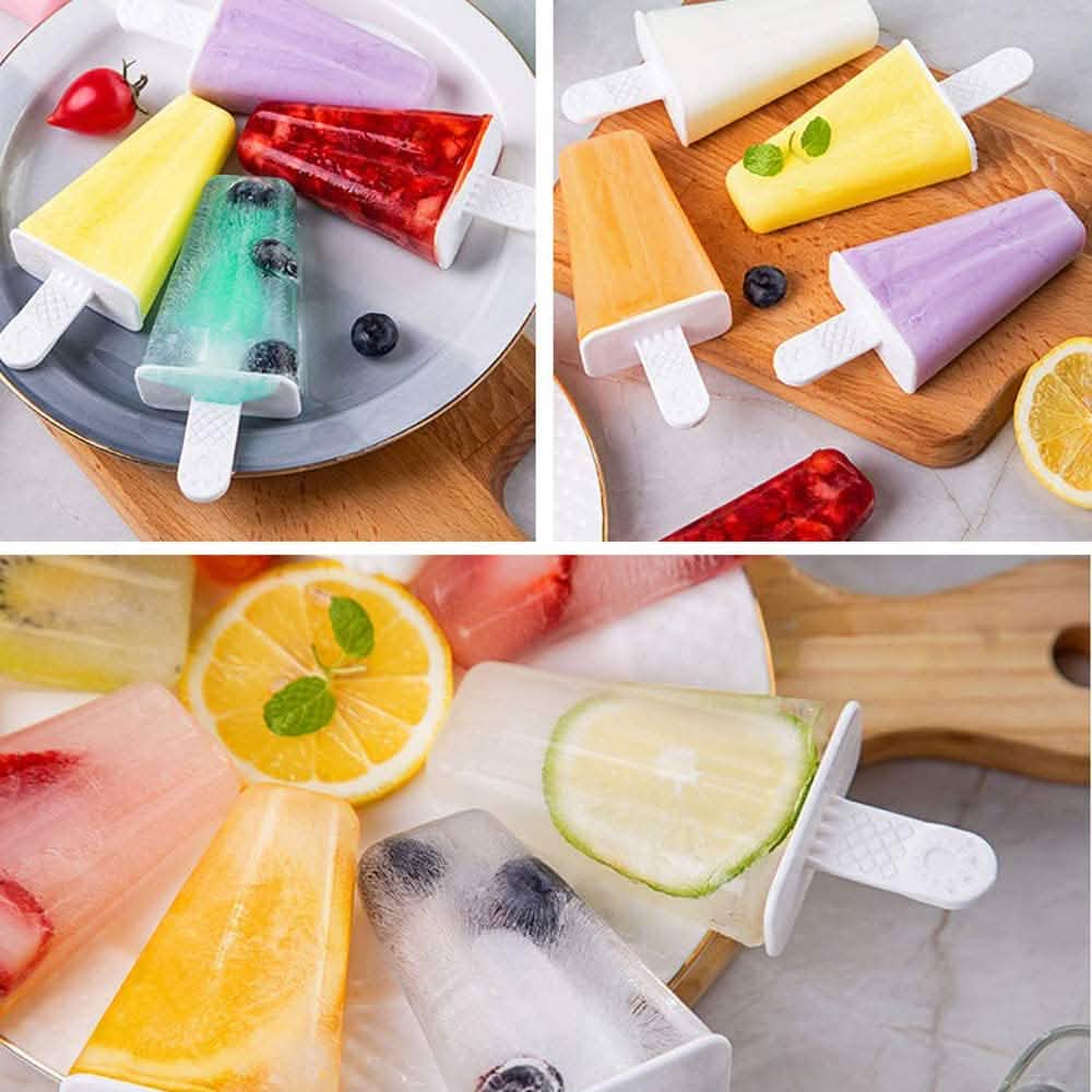 Popsicle Molds Silicone Ice Pop Molds Kitchen Tools & Gadgets - Tophatter Daily Deals