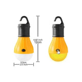 Portable 3LED Outdoor Hook Pendant Lights Outdoor Lighting - Tophatter Daily Deals