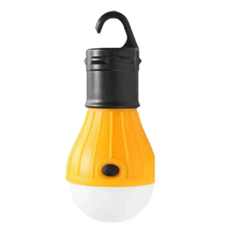 Portable 3LED Outdoor Hook Pendant Lights Yellow Outdoor Lighting - Tophatter Daily Deals