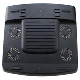Portable 5 Fans Cooling Pad LED Light Radiator Cooling Pad - Tophatter Daily Deals