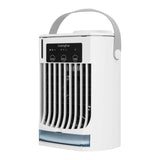 Portable Air Conditioner Fan Evaporative Humidifier 3 Speed Spray Household Appliances - Tophatter Daily Deals