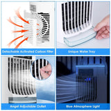 Portable Air Conditioner Fan Evaporative Humidifier 3 Speed Spray Household Appliances - Tophatter Daily Deals