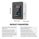 Portable Air Quality Monitor Health & Wellness - Tophatter Daily Deals