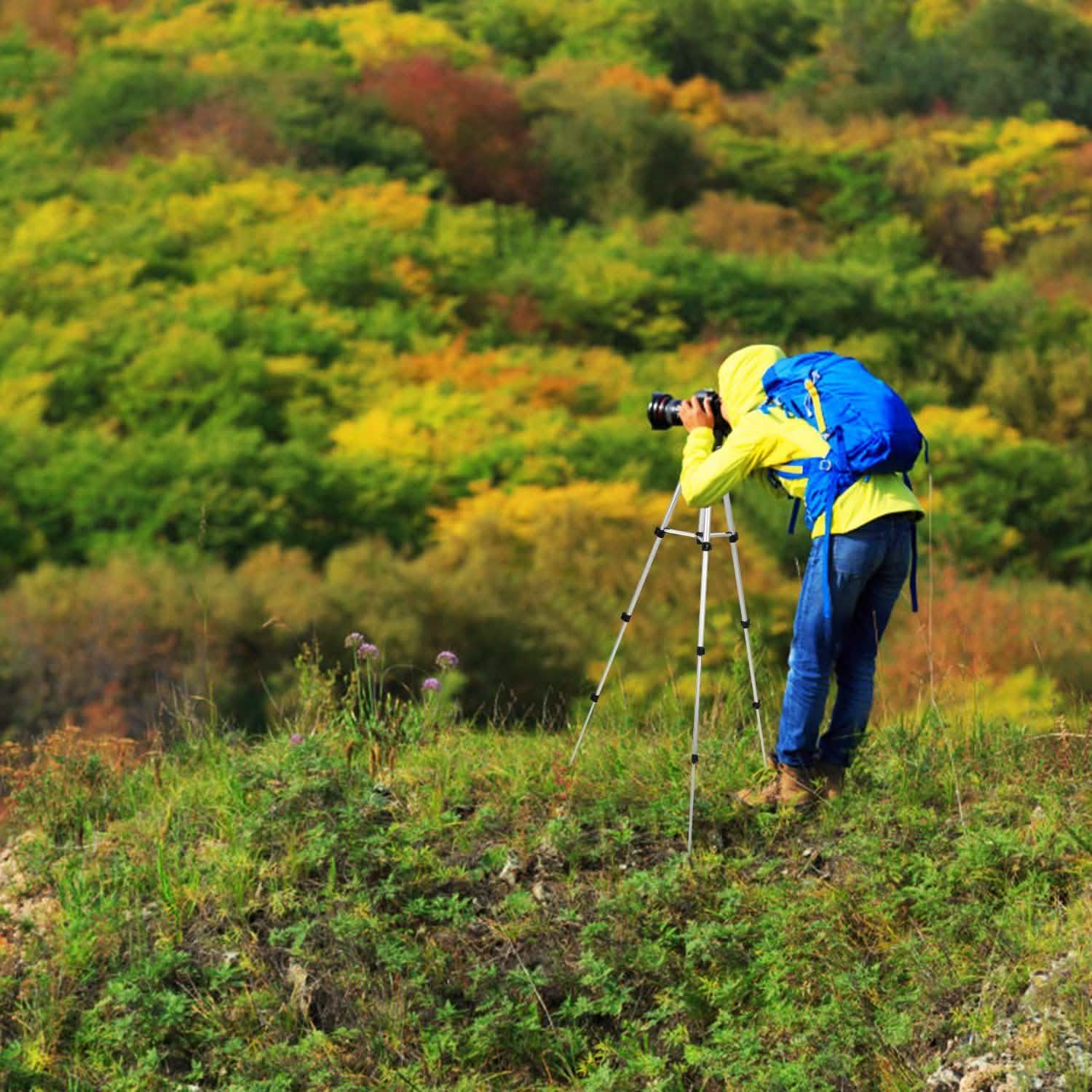 Portable Camera Tripod 45" Adjustable Camera Stand Cameras & Drones - Tophatter Daily Deals