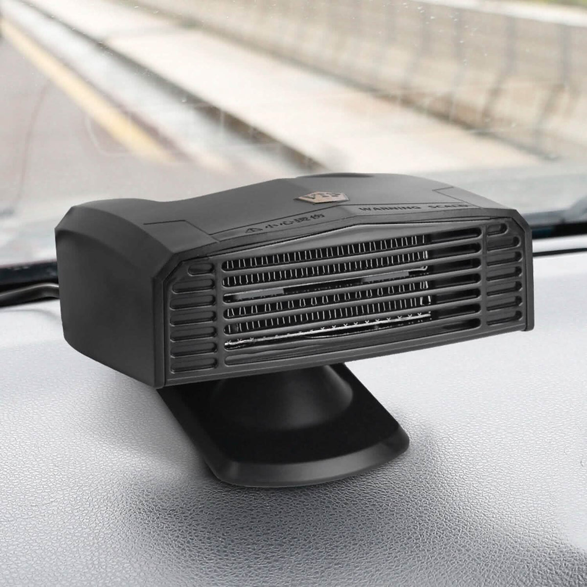 Portable Car Heater Heating Fan 2-in-1 Defroster Defogger Demister Windshield Heater Automotive - Tophatter Daily Deals