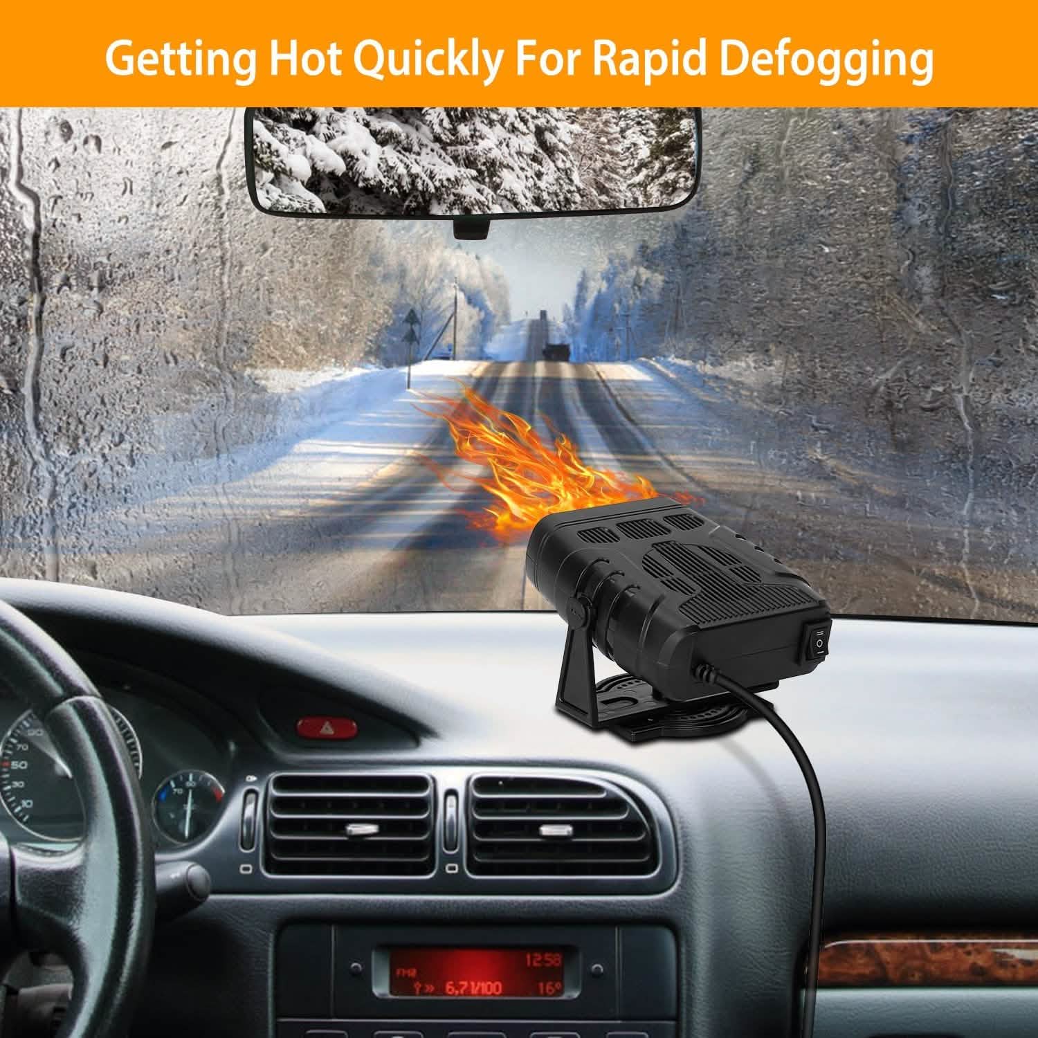 Portable Car Heating Fan Automotive - Tophatter Daily Deals