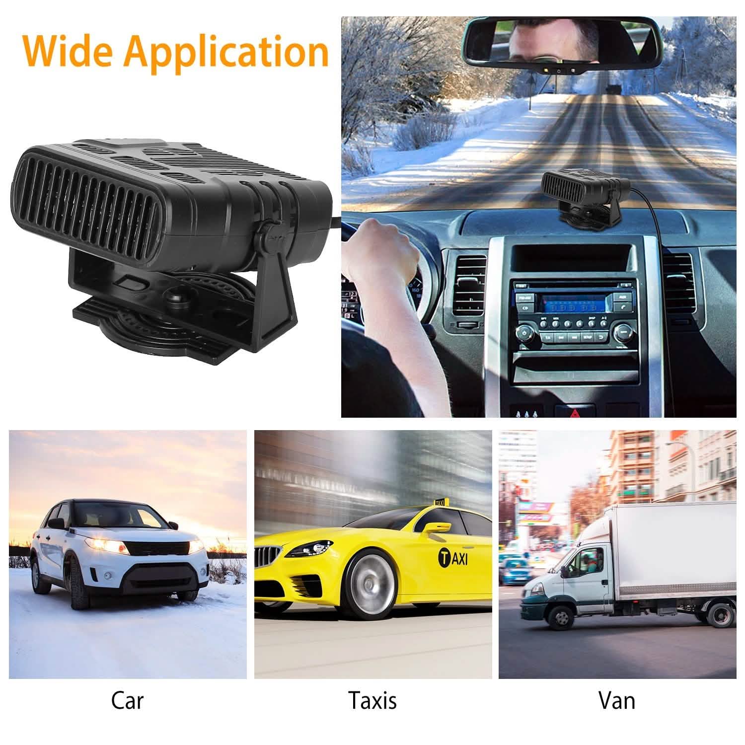 Portable Car Heating Fan Automotive - Tophatter Daily Deals