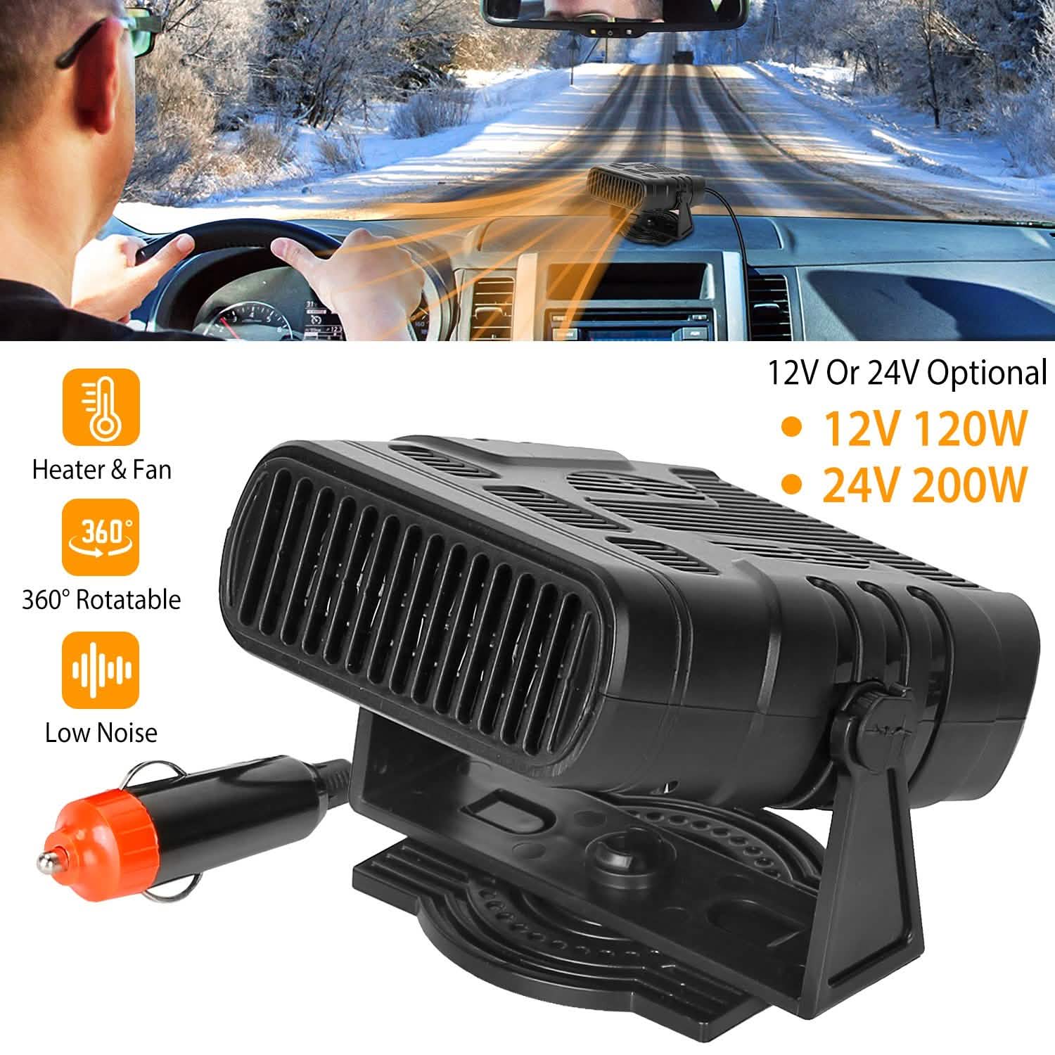 Portable Car Heating Fan Automotive - Tophatter Daily Deals
