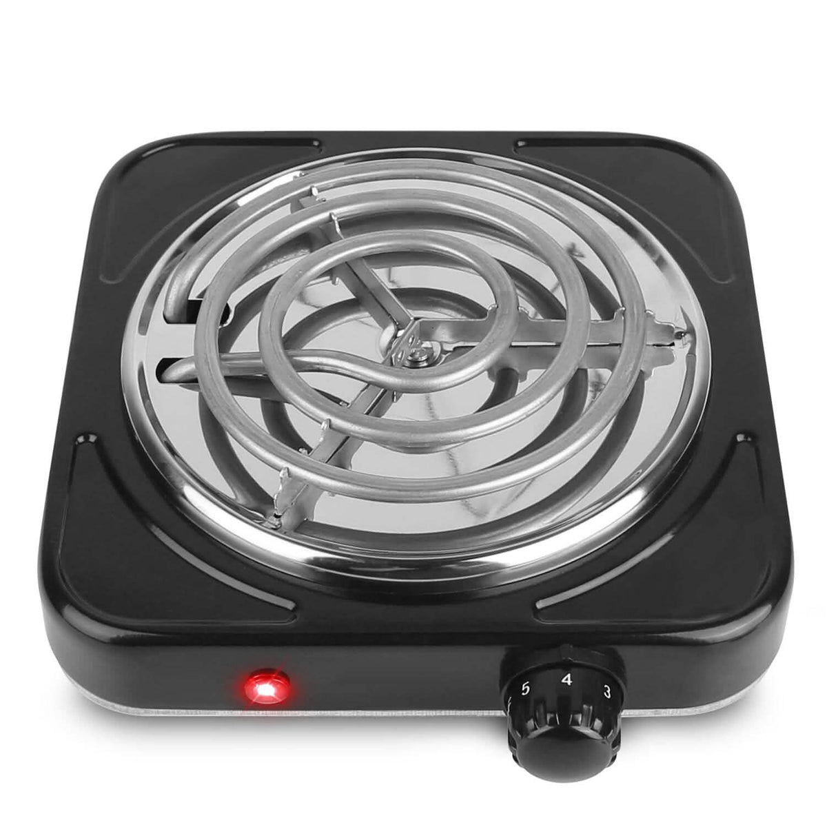 Portable Coil Heating Hot Plate Stove Countertop Kitchen Appliances - Tophatter Daily Deals