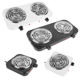 Portable Coil Heating Hot Plate Stove Countertop Kitchen Appliances - Tophatter Daily Deals
