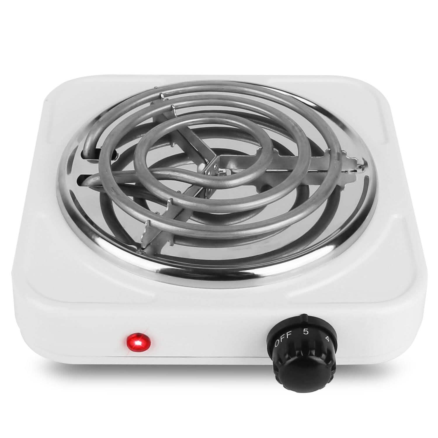 Portable Coil Heating Hot Plate Stove Countertop Kitchen Appliances - Tophatter Daily Deals