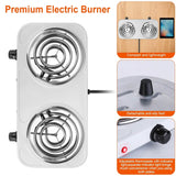 Portable Coil Heating Hot Plate Stove Countertop Kitchen Appliances - Tophatter Daily Deals