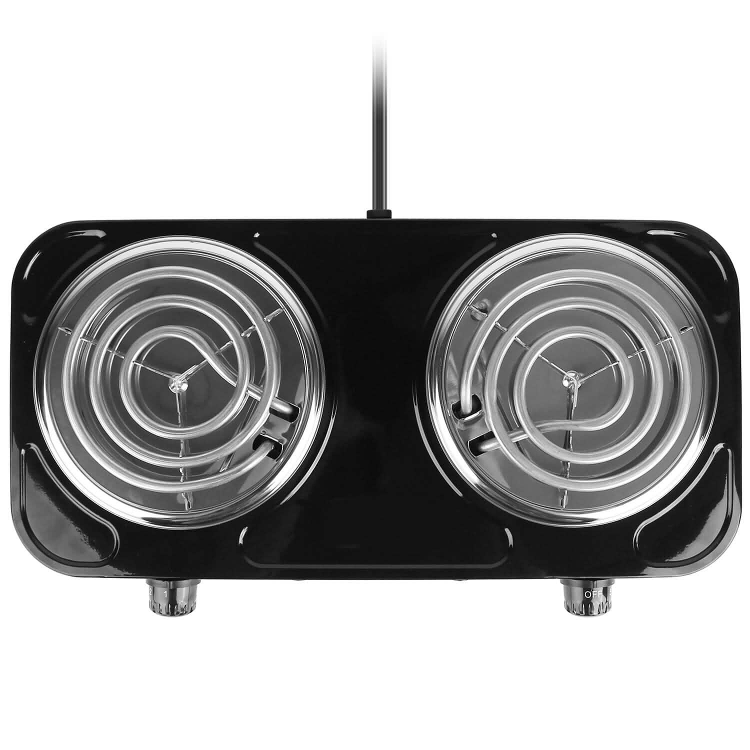 Portable Coil Heating Hot Plate Stove Countertop Kitchen Appliances - Tophatter Daily Deals