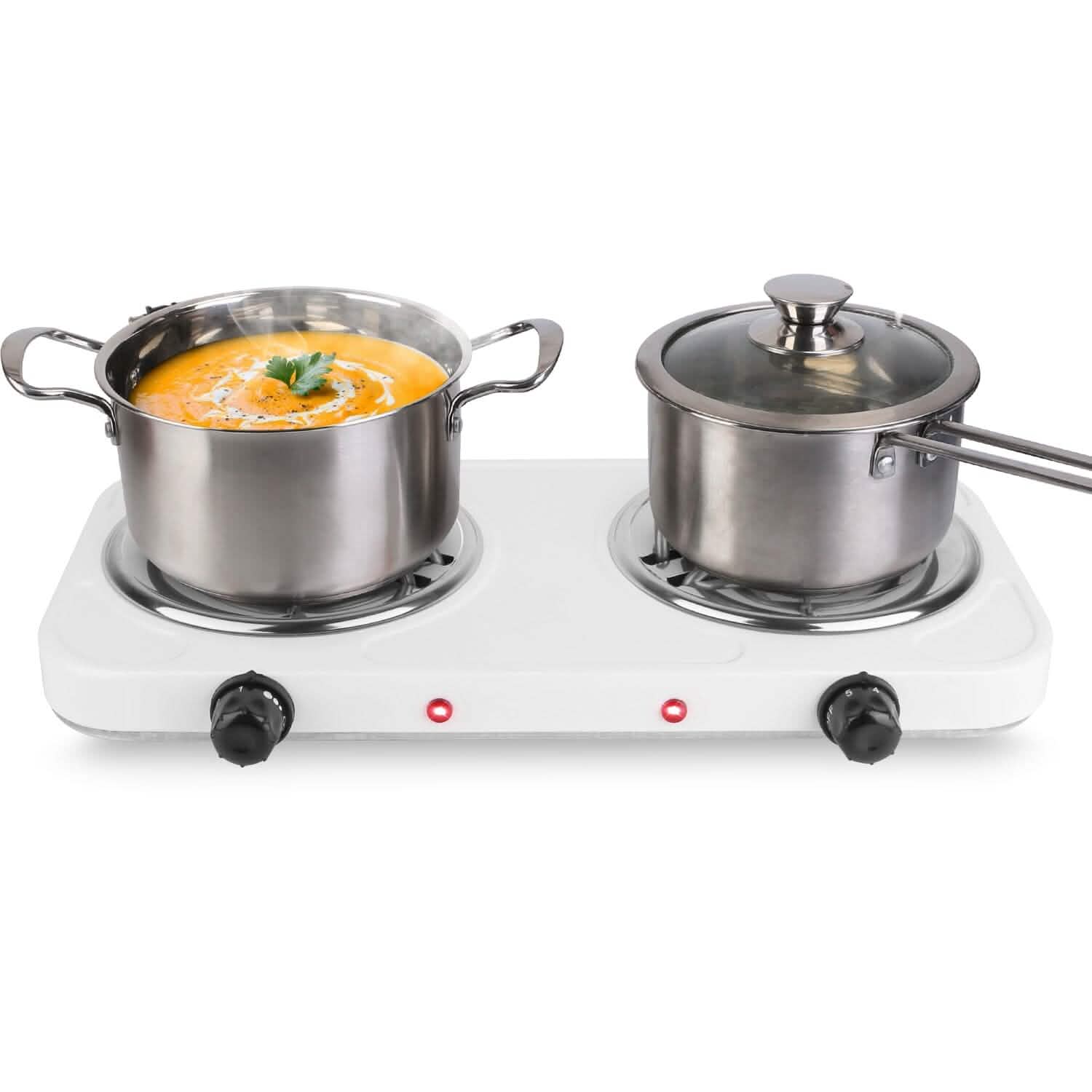 Portable Coil Heating Hot Plate Stove Countertop Kitchen Appliances - Tophatter Daily Deals