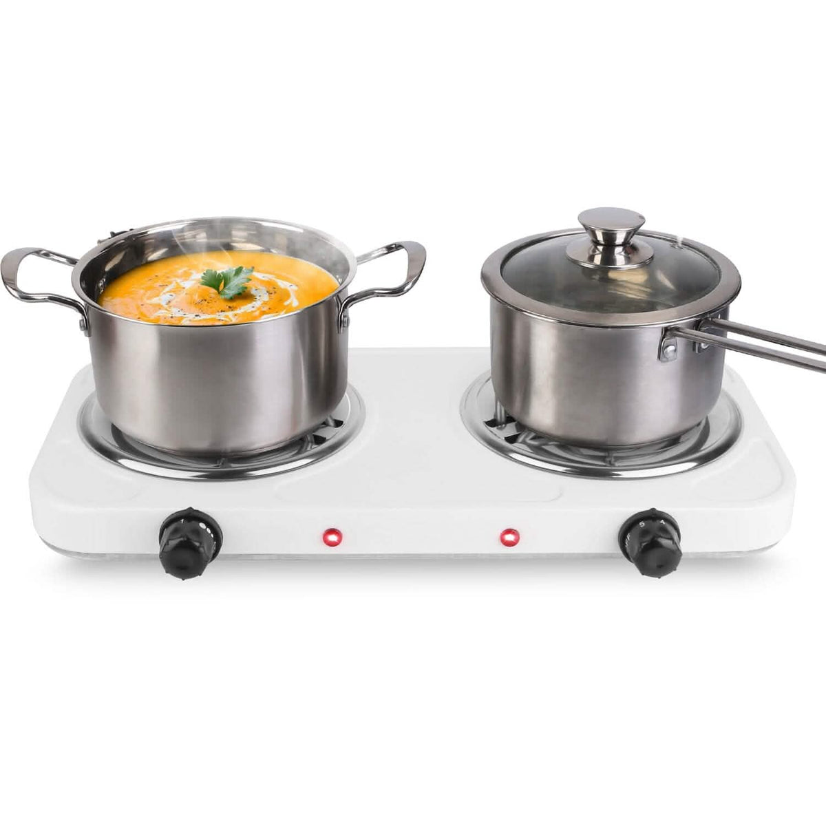 Portable Coil Heating Hot Plate Stove Countertop Kitchen Appliances - Tophatter Daily Deals