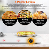 Portable Coil Heating Hot Plate Stove Countertop Kitchen Appliances - Tophatter Daily Deals