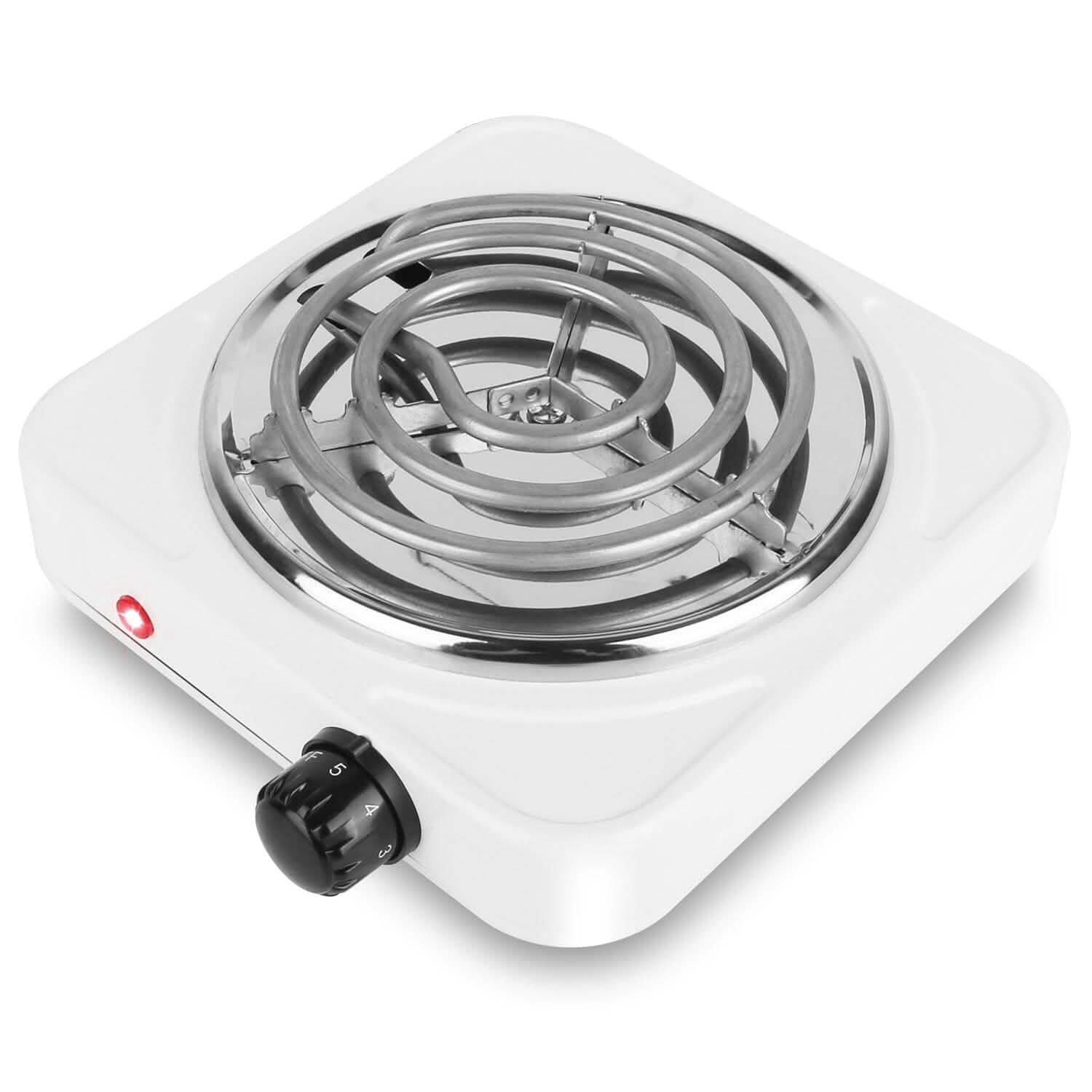Portable Coil Heating Hot Plate Stove Countertop Kitchen Appliances - Tophatter Daily Deals