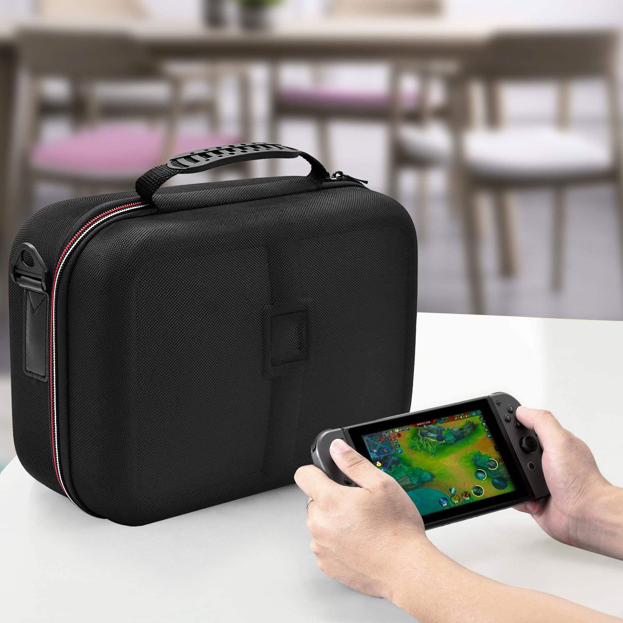 Portable Deluxe Carrying Case for Nintendo Switch Video Games & Consoles - Tophatter Daily Deals