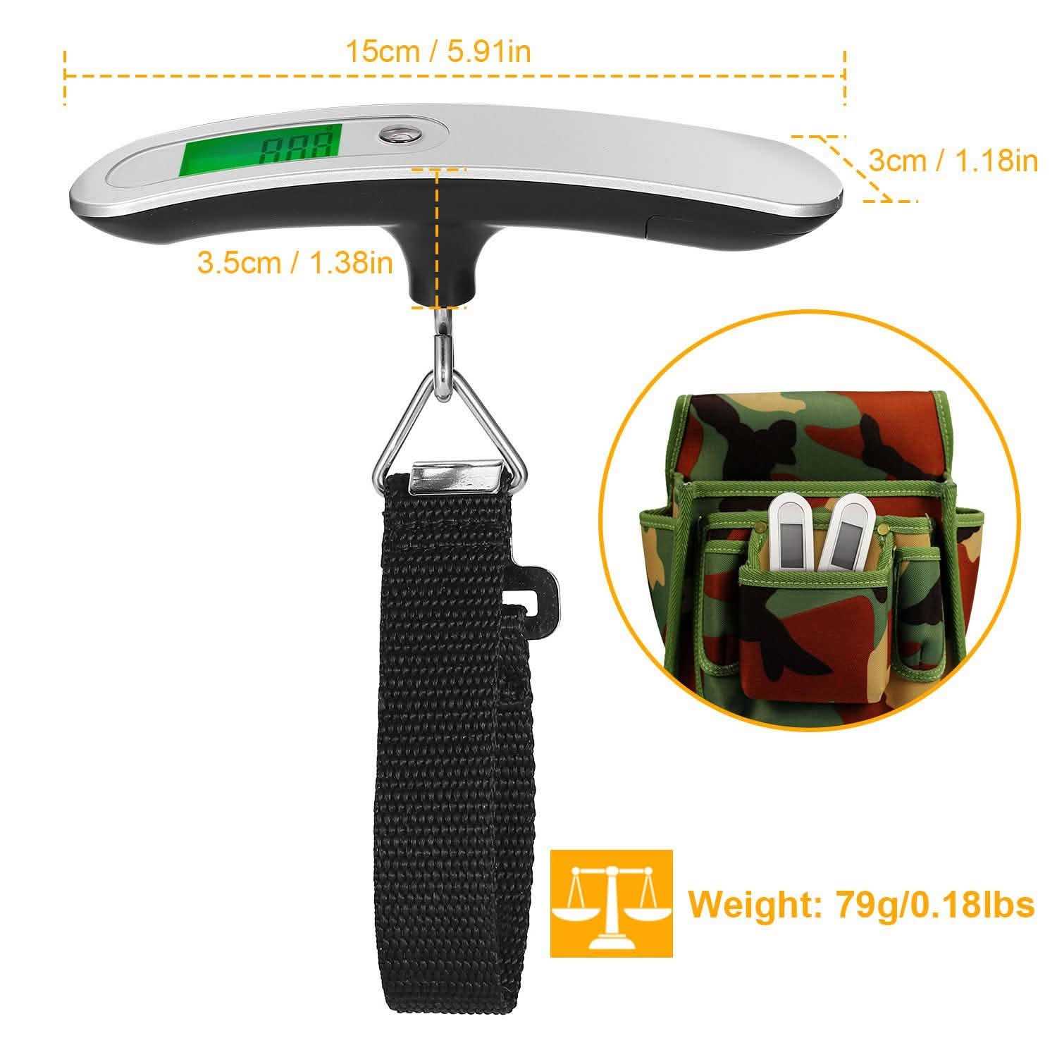 Portable Digital Luggage Scale Everything Else - Tophatter Daily Deals
