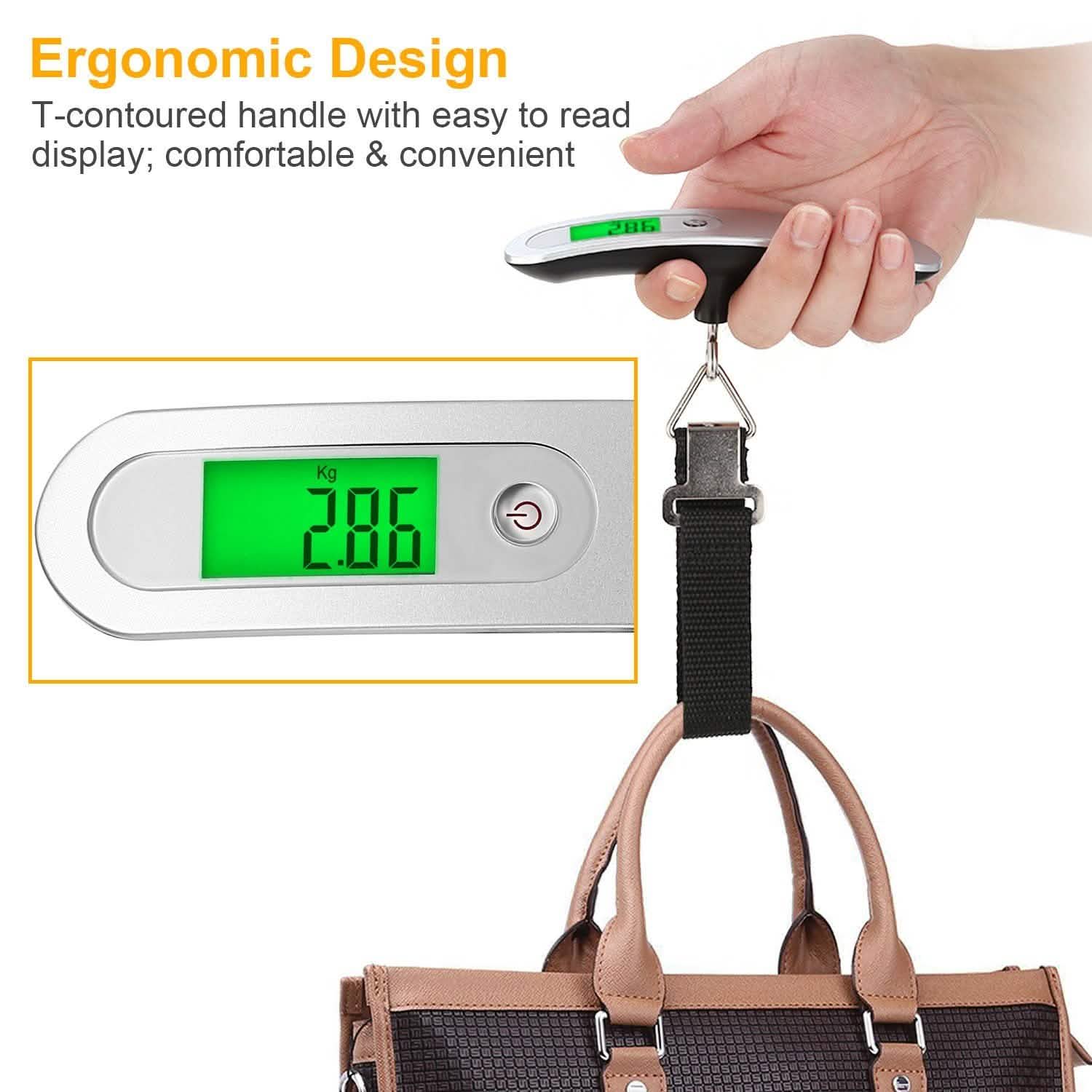 Portable Digital Luggage Scale Everything Else - Tophatter Daily Deals
