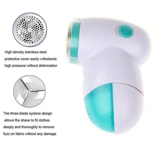Portable Electric Clothes Fabric Shaver Hair Ball Trimmer Health & Wellness - Tophatter Daily Deals