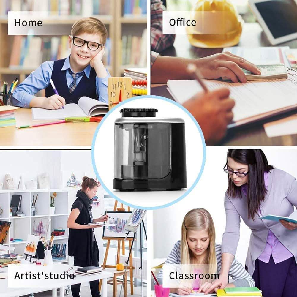 Portable Electric Pencil Sharpeners School, Office & Art Supplies - Tophatter Daily Deals