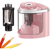 Portable Electric Pencil Sharpeners Pink School, Office & Art Supplies - Tophatter Daily Deals
