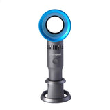 Portable Fan Hand-Held Fan Blue Household Appliances - Tophatter Daily Deals