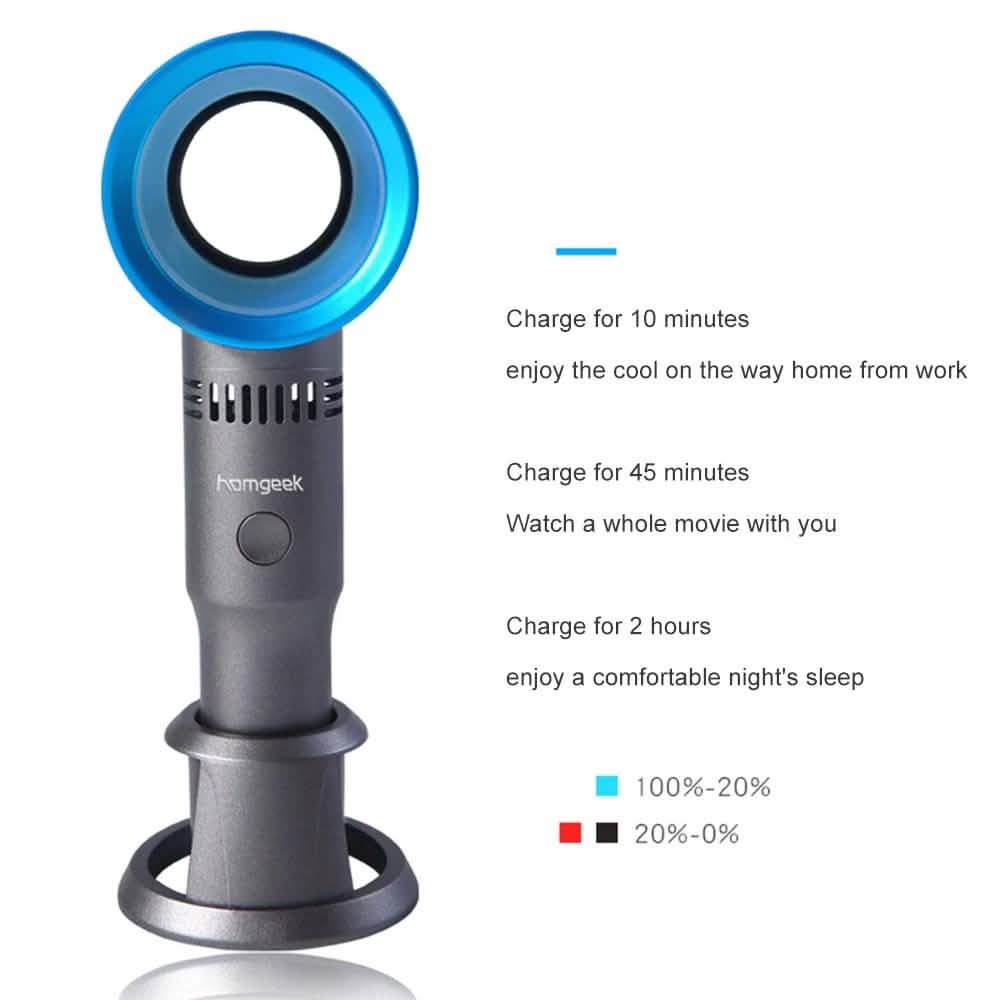 Portable Fan Hand-Held Fan Household Appliances - Tophatter Daily Deals