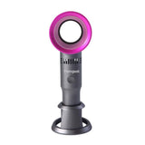 Portable Fan Hand-Held Fan Pink Household Appliances - Tophatter Daily Deals