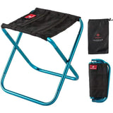 Portable Foldable Camping Bench Blue Outdoor Recreation - Tophatter Daily Deals