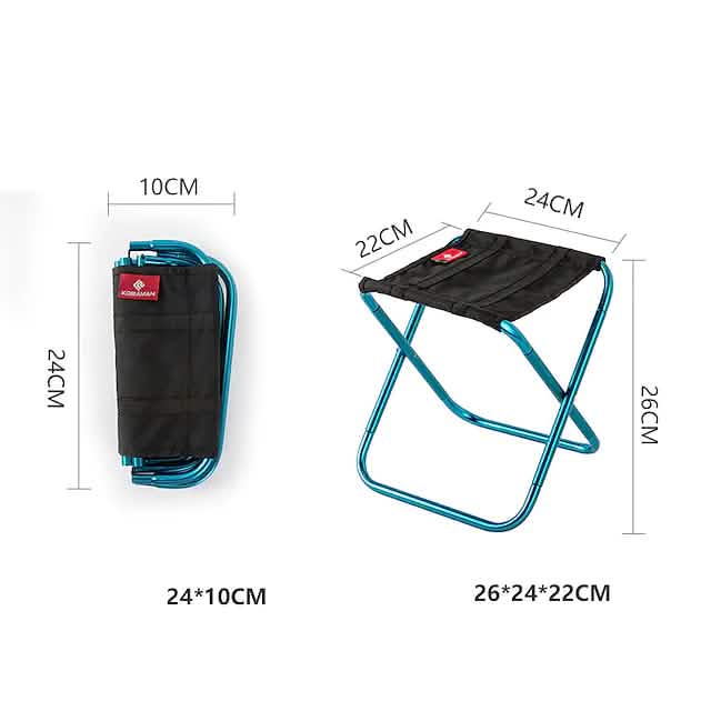Portable Foldable Camping Bench Outdoor Recreation - Tophatter Daily Deals