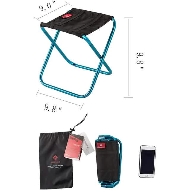 Portable Foldable Camping Bench Outdoor Recreation - Tophatter Daily Deals