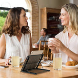 Portable Foldable Laptop Stand with Adjustable Angles Computer Accessories - Tophatter Daily Deals