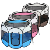 Portable Foldable Pet Playpen For Dogs Cats Other Pets Pet Supplies - Tophatter Daily Deals