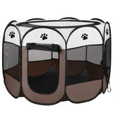 Portable Foldable Pet Playpen For Dogs Cats Other Pets Pet Supplies - Tophatter Daily Deals