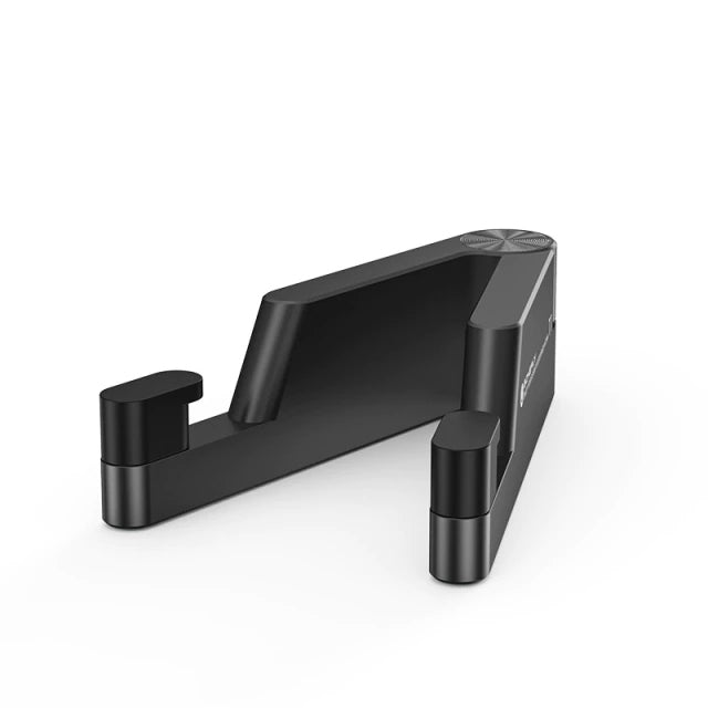 Portable Folding Desktop Mounting Bracket Black Phone Holder - Tophatter Daily Deals