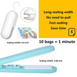 Portable Food Sealer Mini Sealing Machine Kitchen Storage - Tophatter Daily Deals