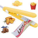 Portable Food Sealer Mini Sealing Machine Yellow Kitchen Storage - Tophatter Daily Deals